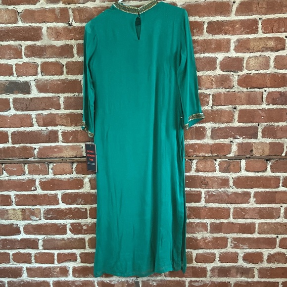 Kalki green XS kurta and pant set - Picture 2 of 8